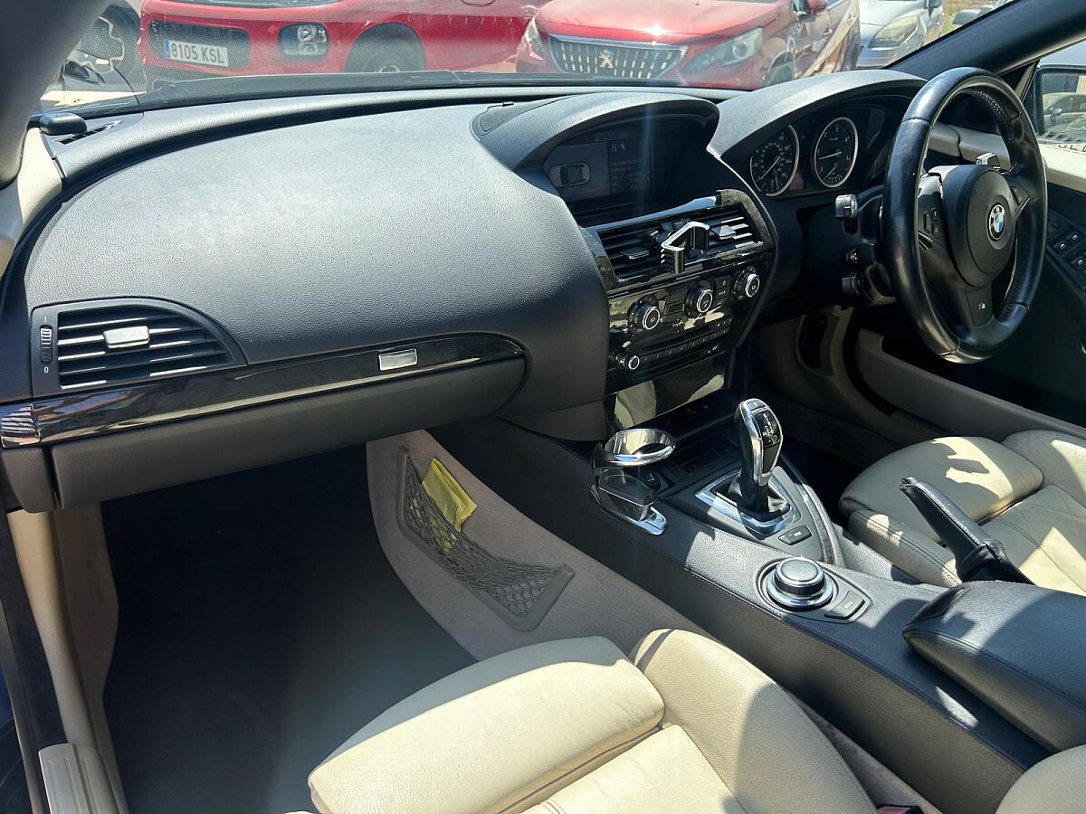 BMW 635D 3.0 CONVERTIBLE AUTO SPANISH RHD IN SPAIN 112000 MILES SUPERB 2008